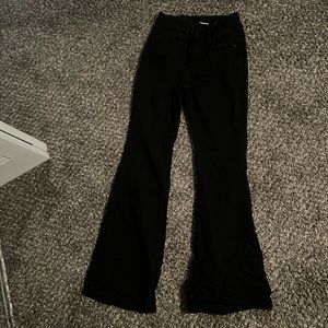 Black Flare Jeans